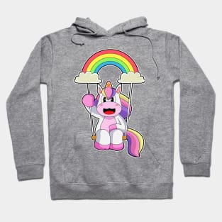 Unicorn Rainbow Clouds Hoodie